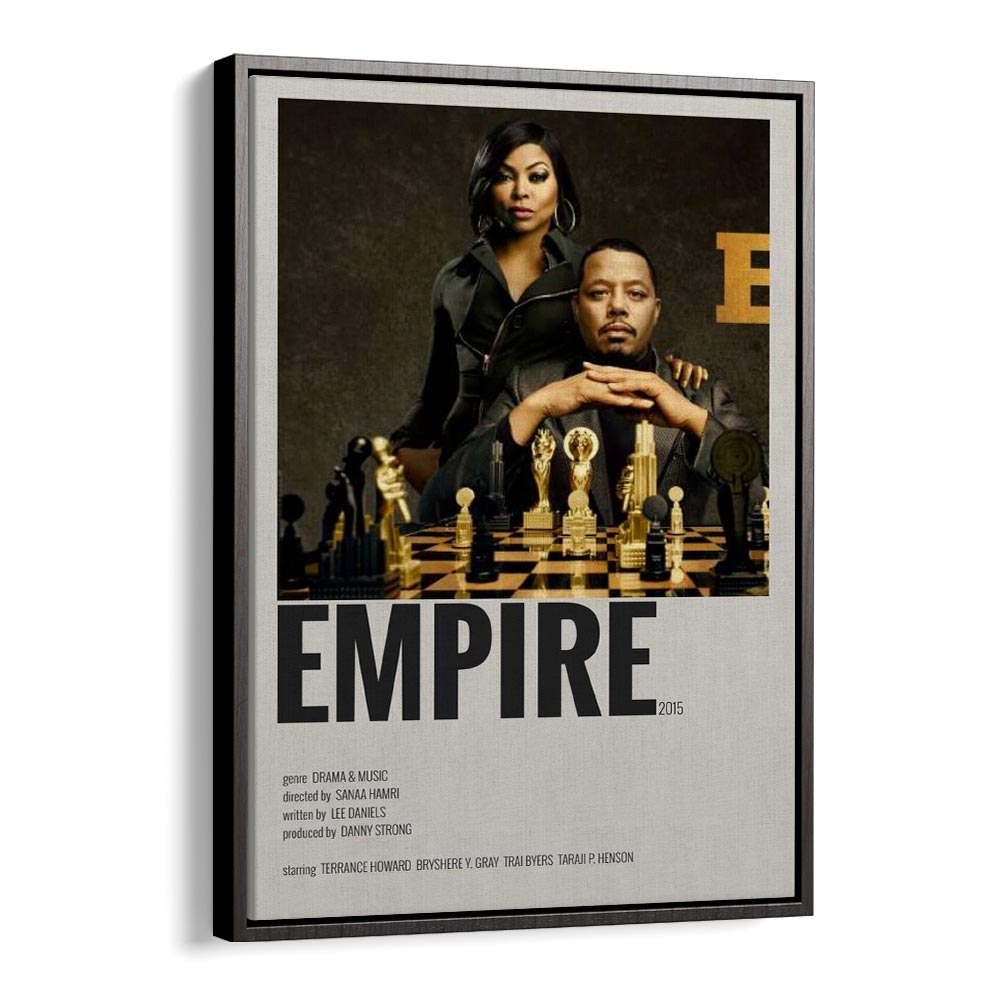 Empire 2015 I Movie Posters in Black Floater Frame