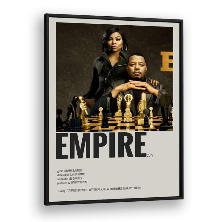 Empire 2015 I Movie Posters in Black Plain Frame