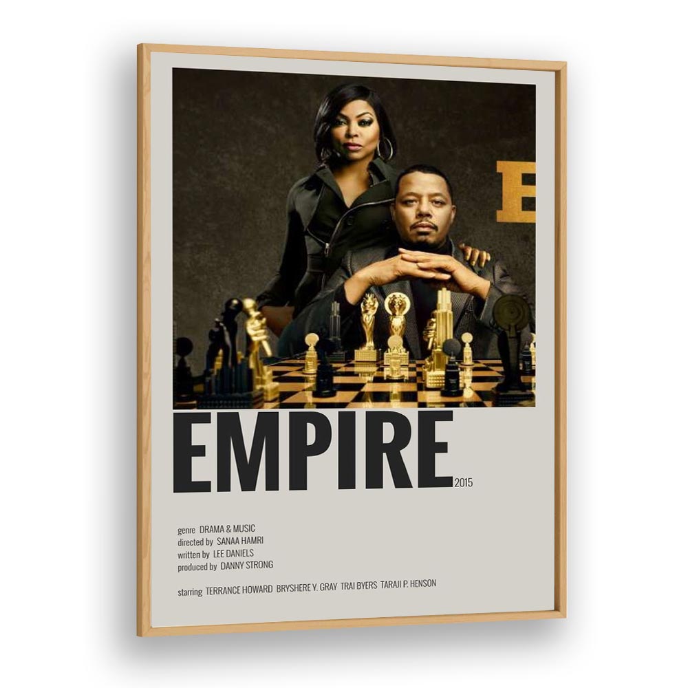 Empire 2015 I Movie Posters in Oak Wood Plain Frame