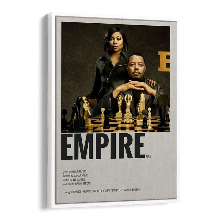 Empire 2015 I Movie Posters in White Floater Frame