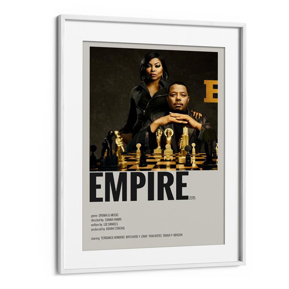 Empire 2015 I Movie Posters in White Frame With Mount