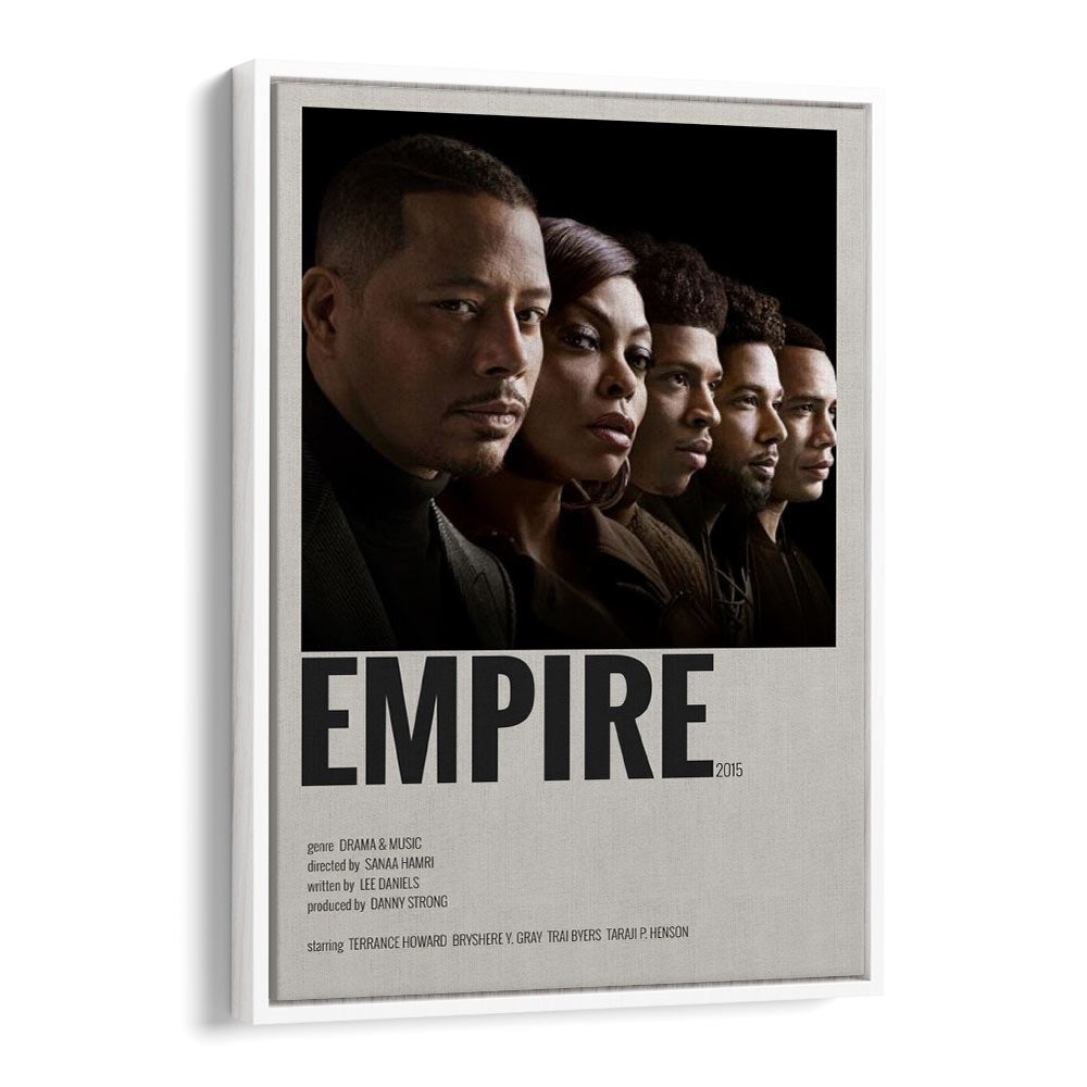 Empire 2015 II Movie Posters in White Floater Frame