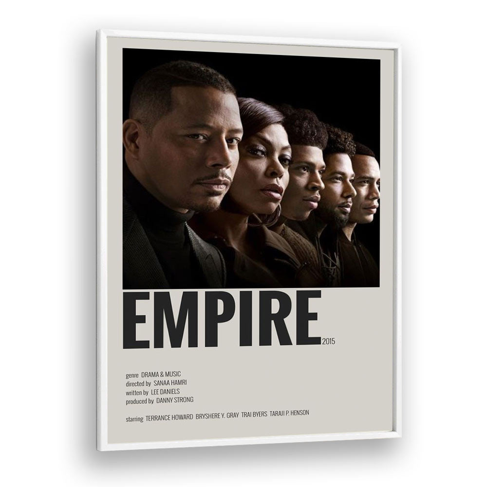 Empire 2015 II Movie Posters in White Plain Frame