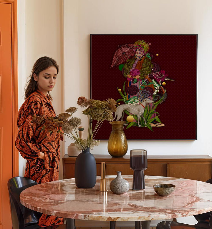 Stylish decor featuring ENCHANTED FOREST IV, PORTRAITS, enhancing your space with nature's enchanting beauty.