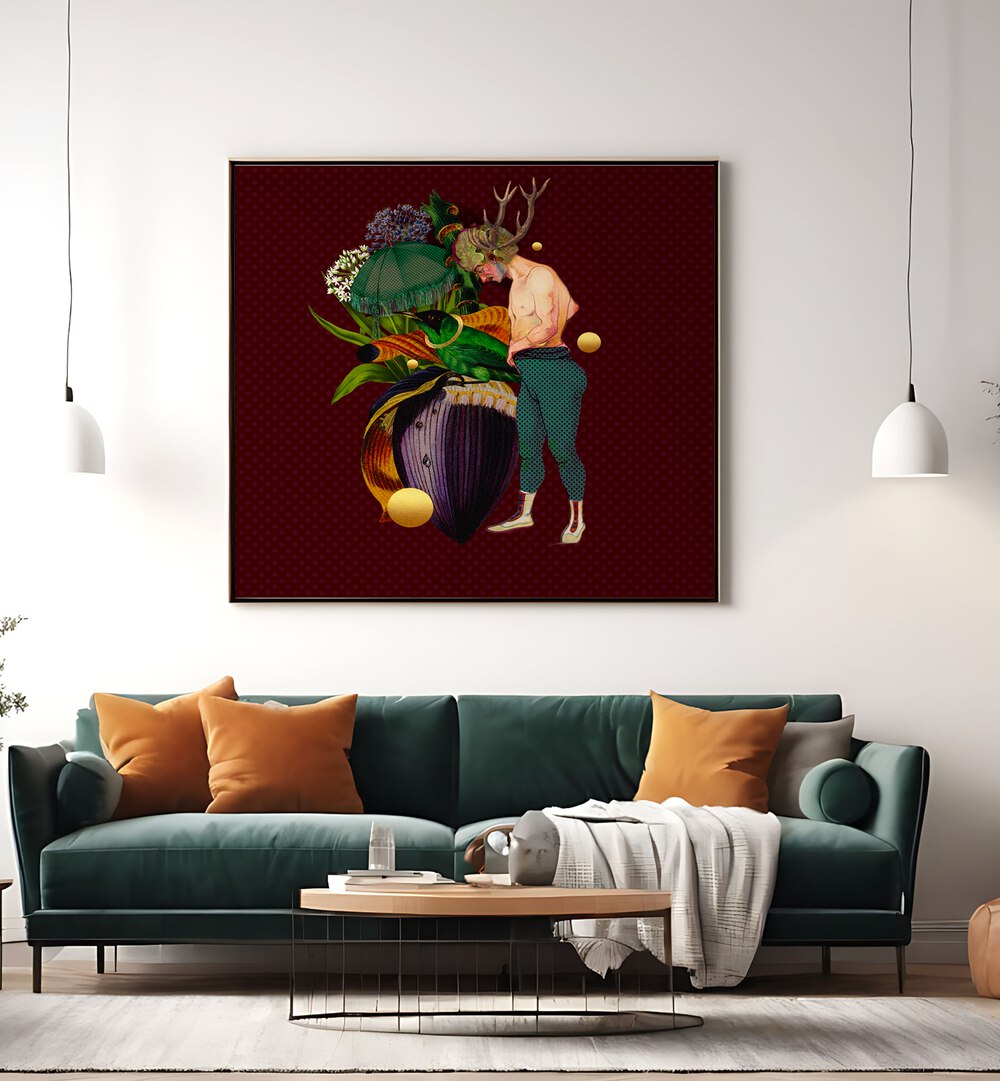 Transform your space with ENCHANTED FOREST VI, PORTRAITS, a magical illustration that sparks imagination.