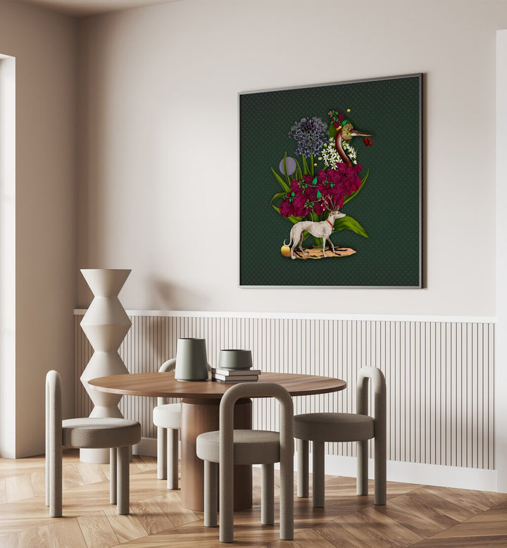 ENCHANTED FOREST VII, ANIMAL PAINTINGS brings woodland beauty to your home decor with vibrant colors and enchanting designs.