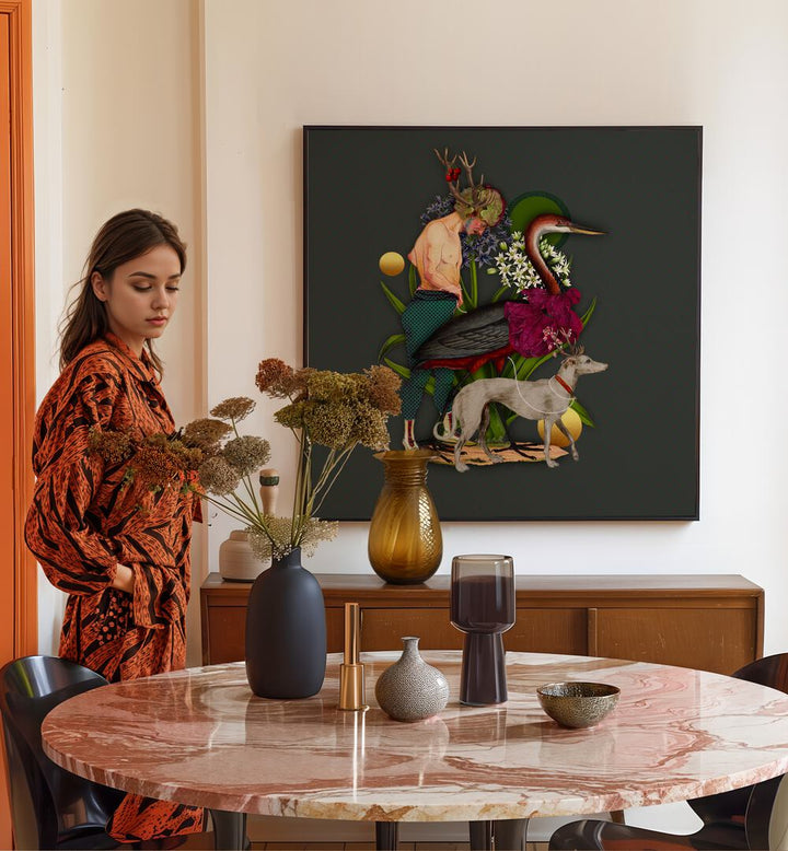 Explore the magical allure of ENCHANTED FOREST VIII, ANIMAL PAINTINGS, enhancing any space with vibrant artistry.