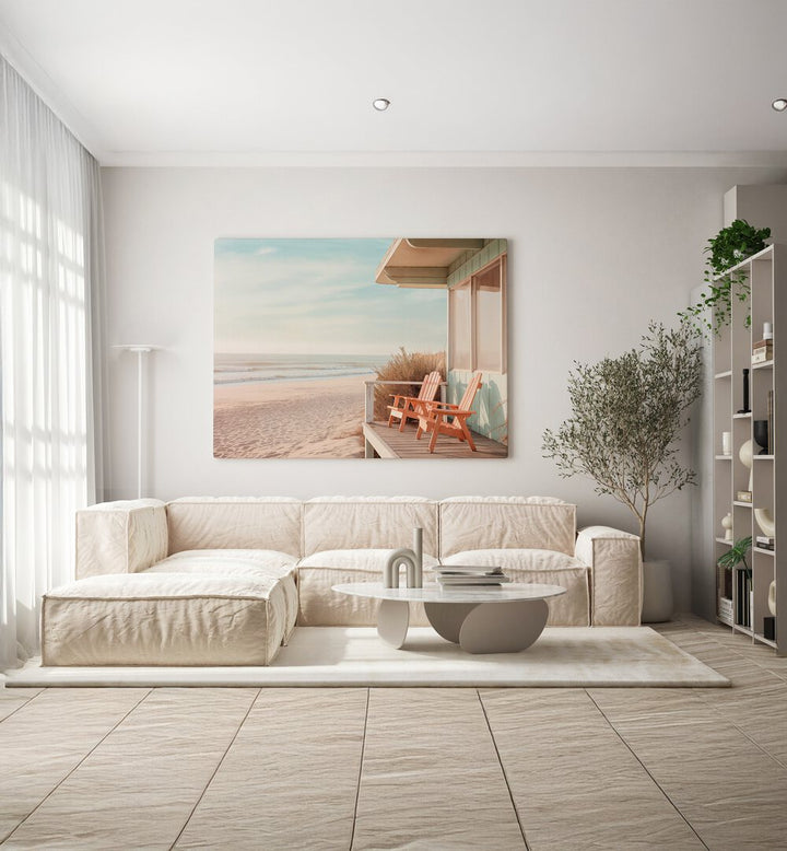 END OF SUMMER DAY  , BEACH PAINTINGS