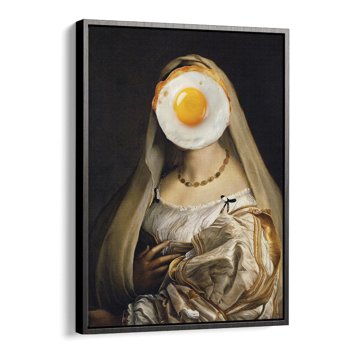 English Breakfast I by the Art Concept Altered Art Prints in Black Floater Frame