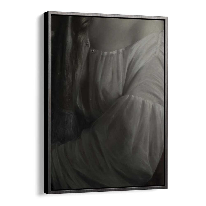 Enshrouded Arm Gothic Wall Art Prints in Black Floater Frame