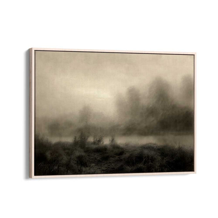 Eternal Shadows A Gothic Reverie Gothic Art Prints in Oak Wood Floater Frame