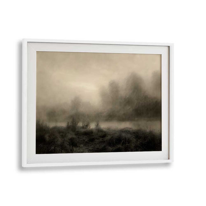 Eternal Shadows A Gothic Reverie Gothic Art Prints in White Frame With Mount