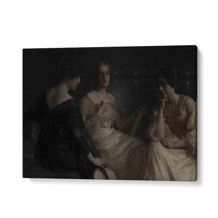 Ethereal Conversations Gothic Wall Art Prints in Gallery Wrap