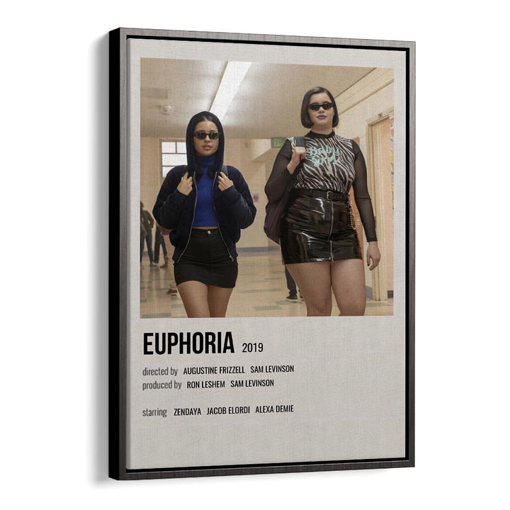 Euphoria 2019 II Movie Posters in Black Floater Frame