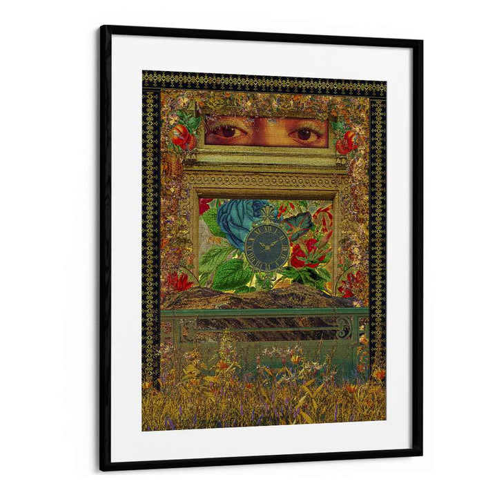 Event By Cosmo Zach Surreal Art Prints Surrealism in Black Frame With Mount