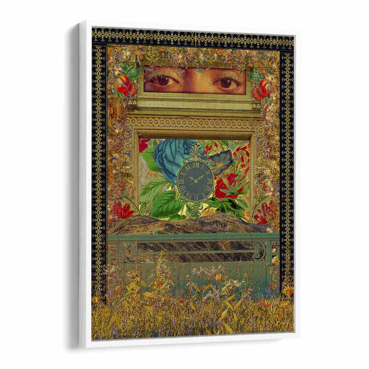 Event By Cosmo Zach Surreal Art Prints Surrealism in White Floater Frame