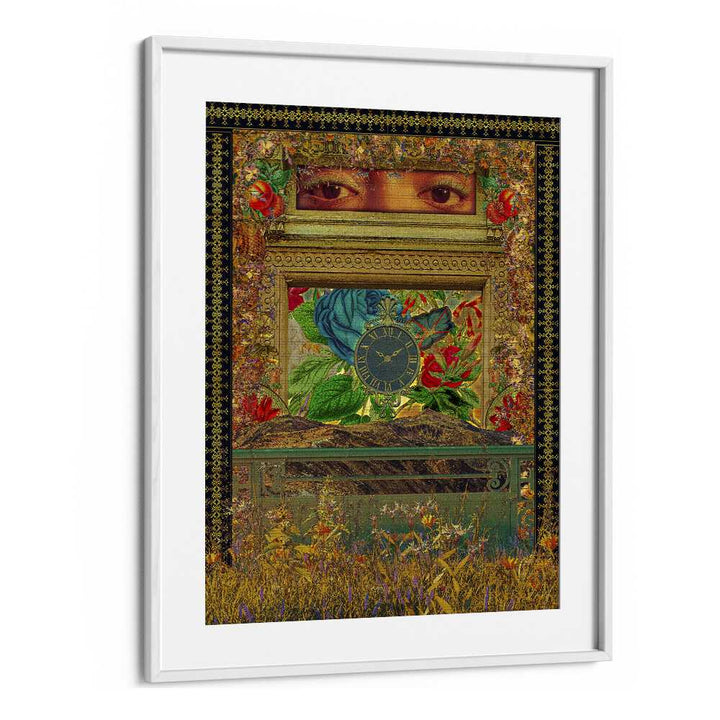 Event By Cosmo Zach Surreal Art Prints Surrealism in White Frame With Mount