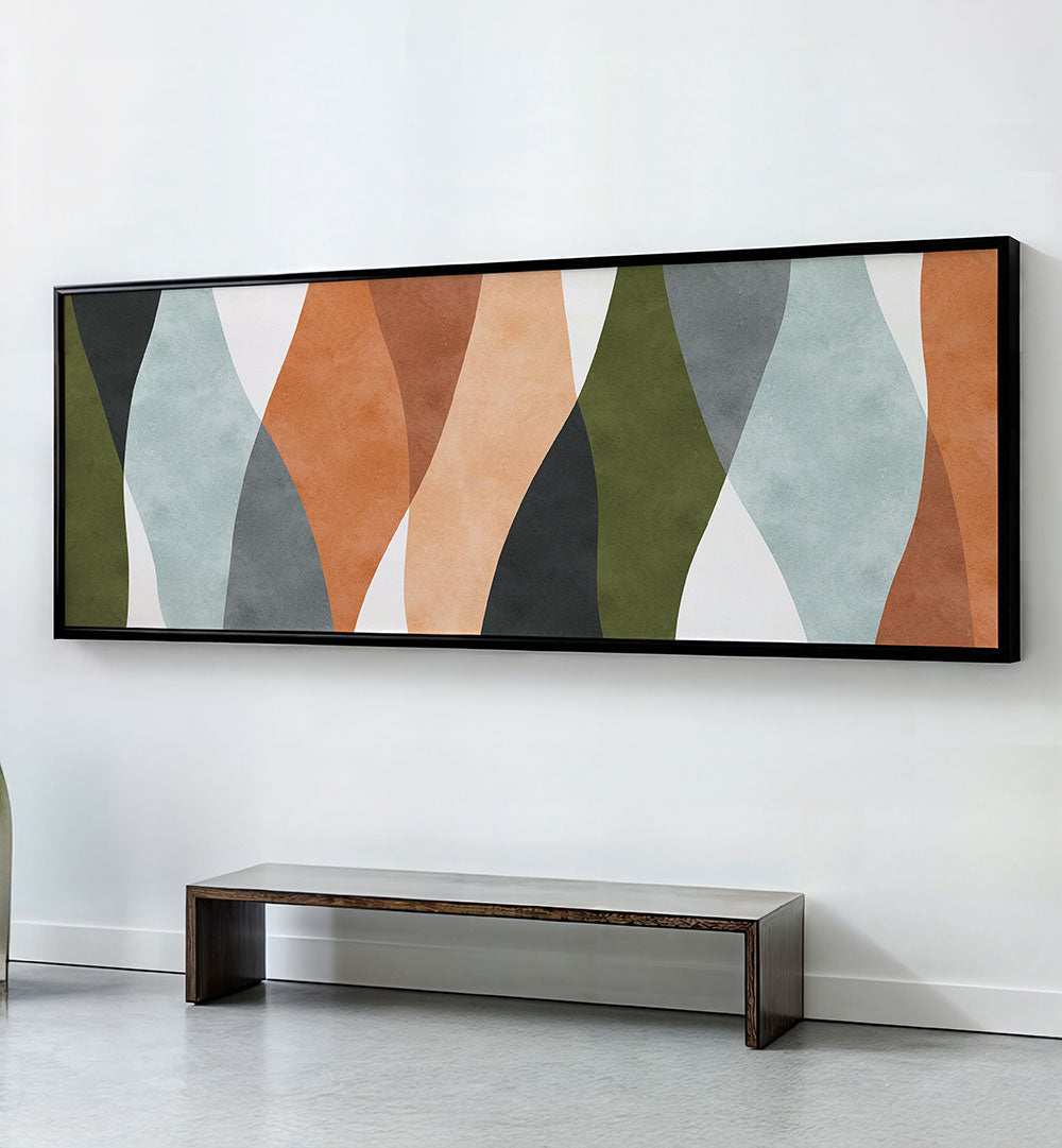EXPRESSIVE MODERN ART , PANORAMIC ART