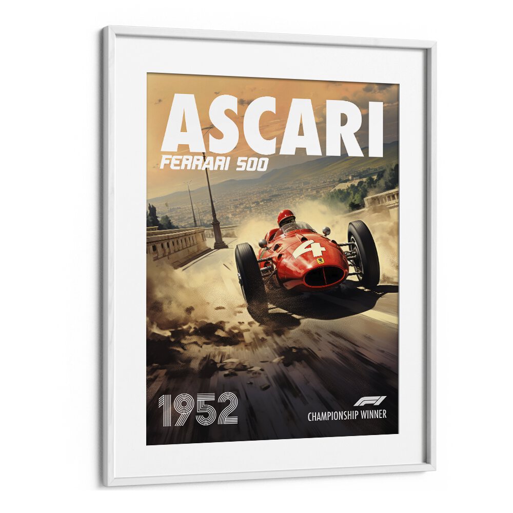 AUTOMOTIVE painting - F1 - ASCARI - FERRARI 500 by Asianmonk