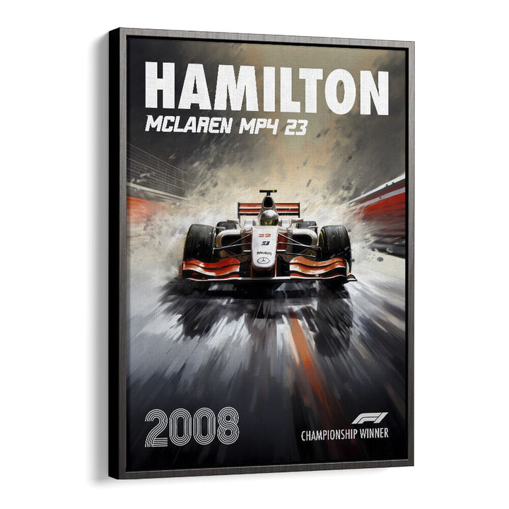 AUTOMOTIVE painting - F1 - HAMILTON - MCLAREN MP4 23 by Asianmonk