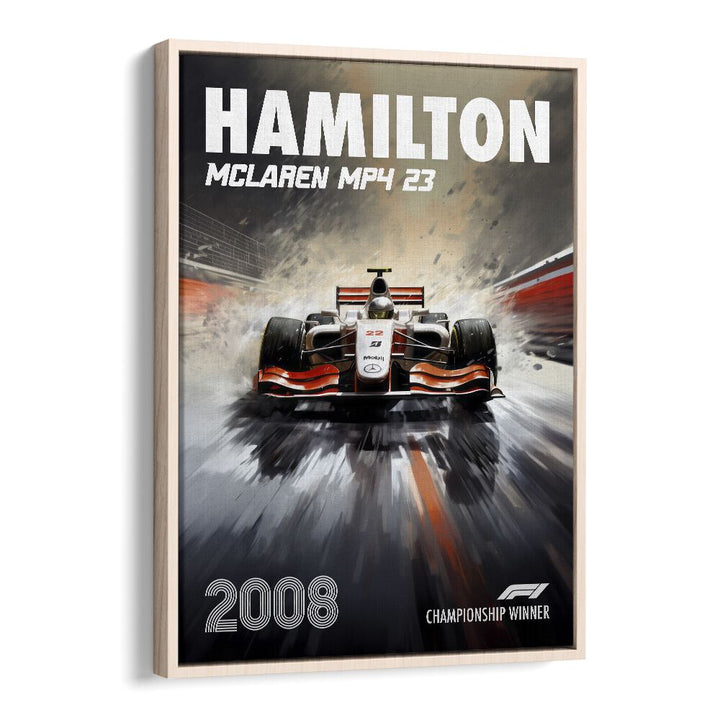 AUTOMOTIVE painting - F1 - HAMILTON - MCLAREN MP4 23 by Asianmonk