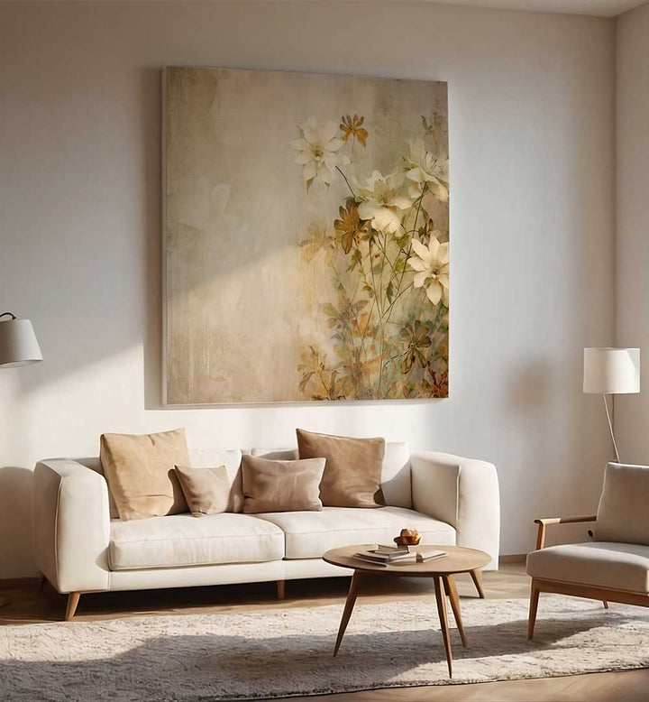FA VINTAGE FLORAL XVIII , FLORAL FLOWER PAINTINGS