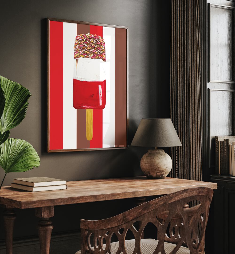 FAB STRIPES, POP ART PAINTING