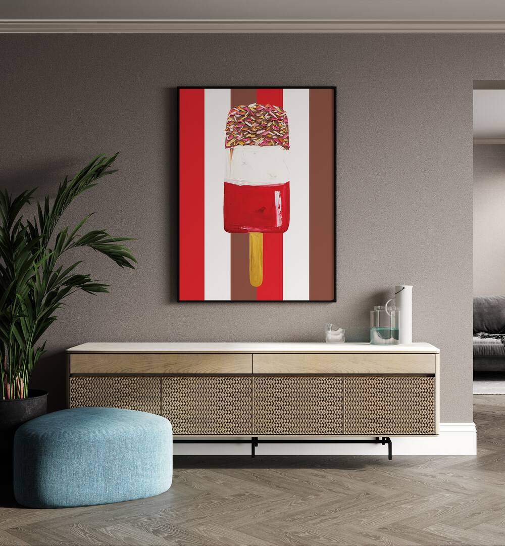 FAB STRIPES BY ALICE STRAKER , POP ART PAINTINGS , POP ART PRINTS