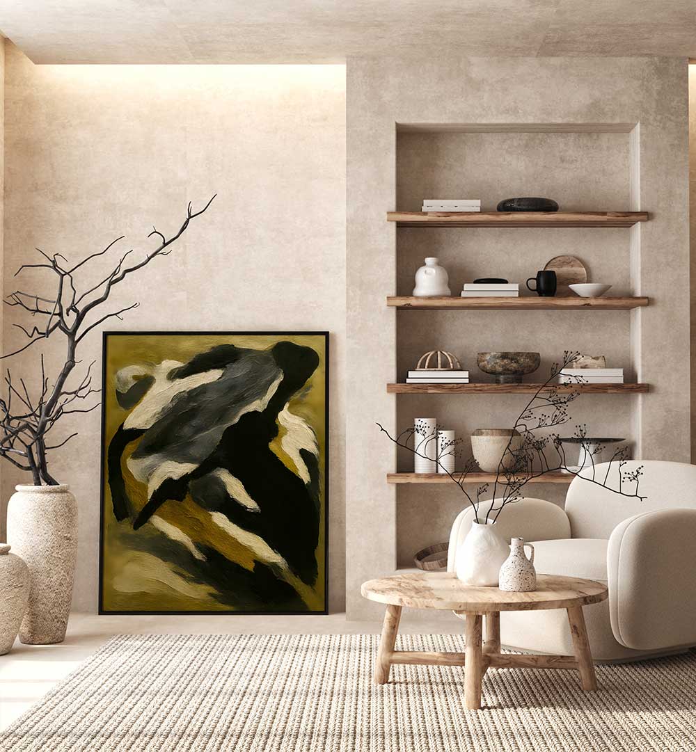 FALLING HORIZONS , EXPRESSIONISM PAINTINGS