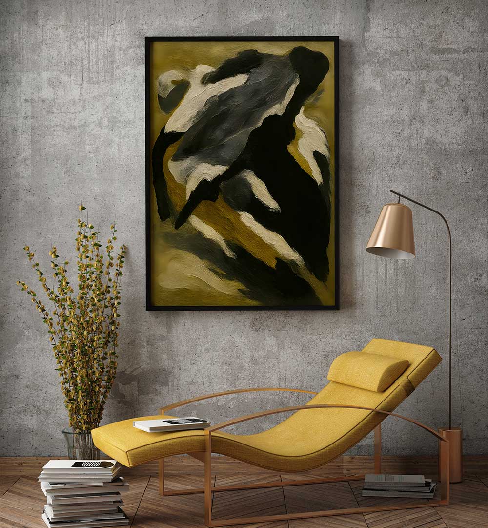 FALLING HORIZONS , EXPRESSIONISM PAINTINGS