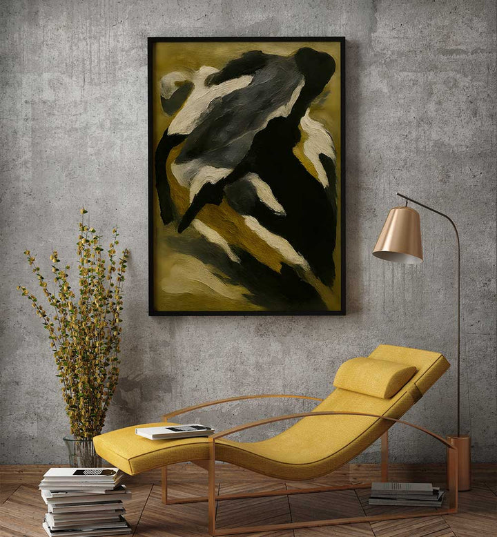 FALLING HORIZONS , EXPRESSIONISM PAINTINGS