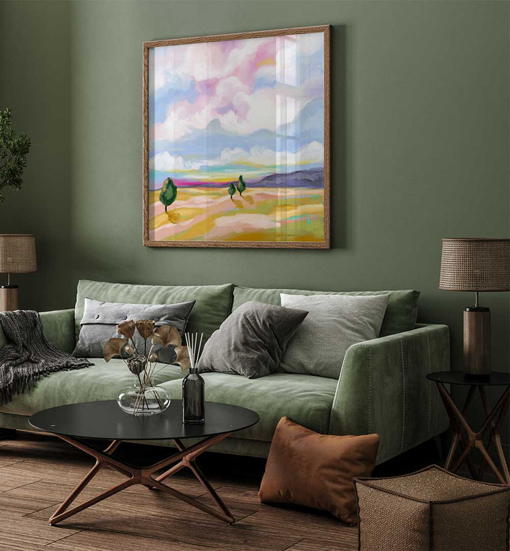 FAR AWAY LANDSCAPE , LANDSCAPE PAINTINGS