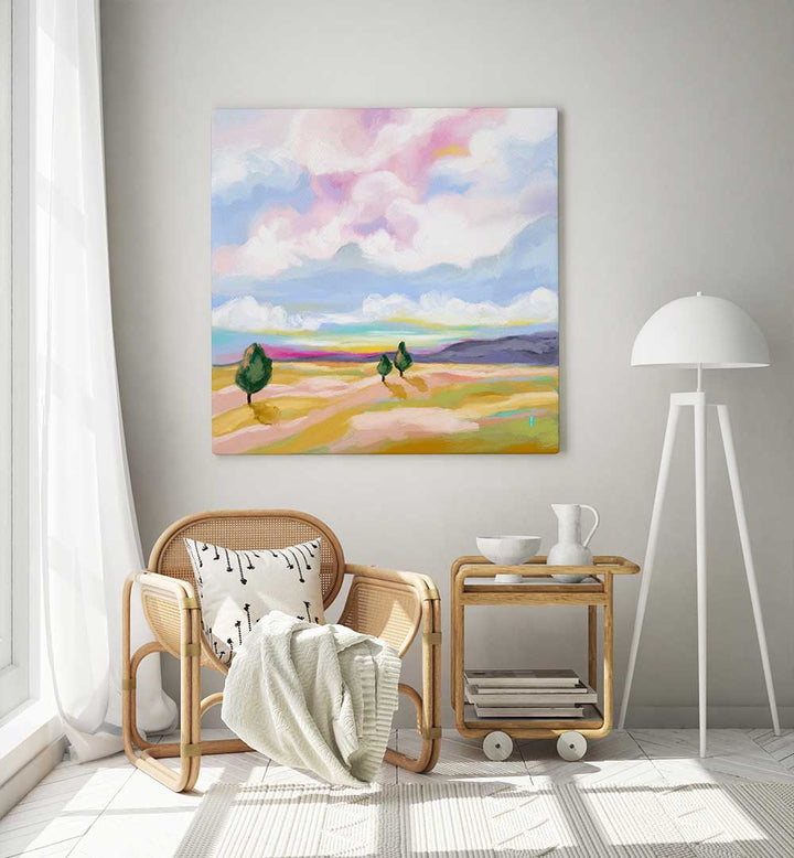 FAR AWAY LANDSCAPE , LANDSCAPE PAINTINGS