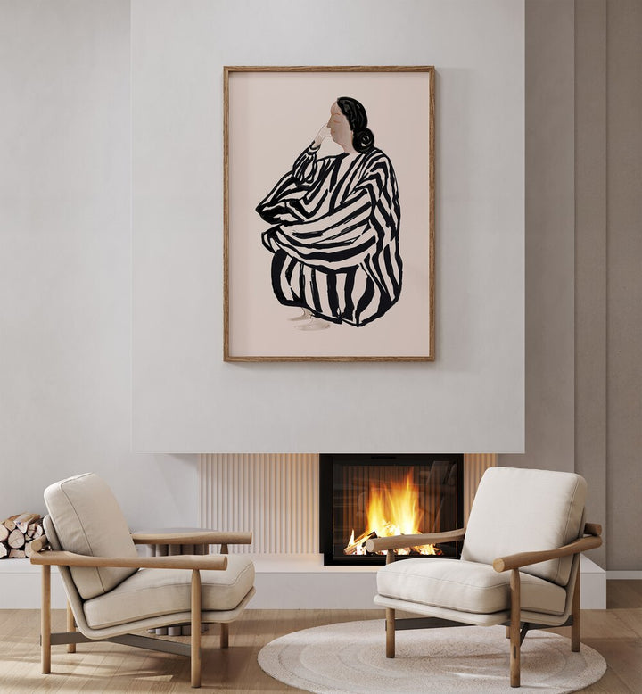 Elegantly designed, FEMALE FIGURE II, PORTRAITS enhances any space with its artistic charm and craftsmanship.