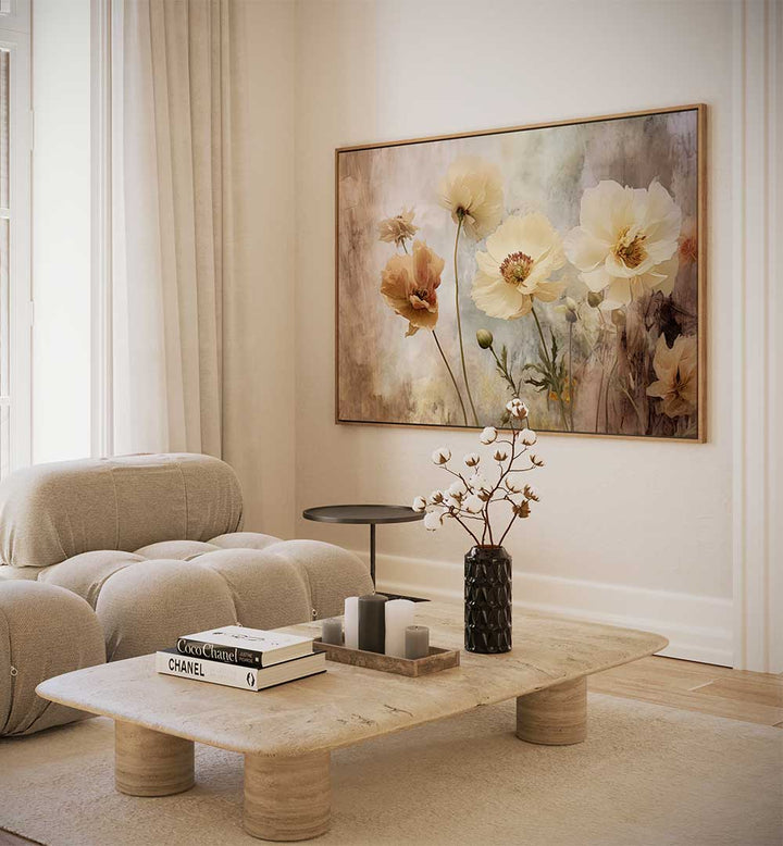 FFA VINTAGE FLORAL II , FLORAL FLOWER PAINTINGS