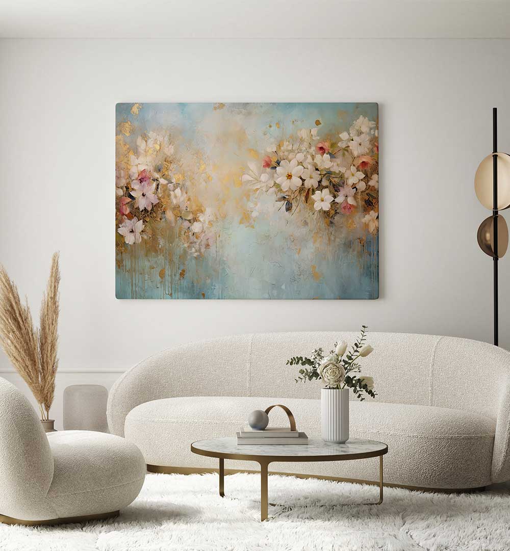 FFA VINTAGE FLORAL VII , FLORAL FLOWER PAINTINGS