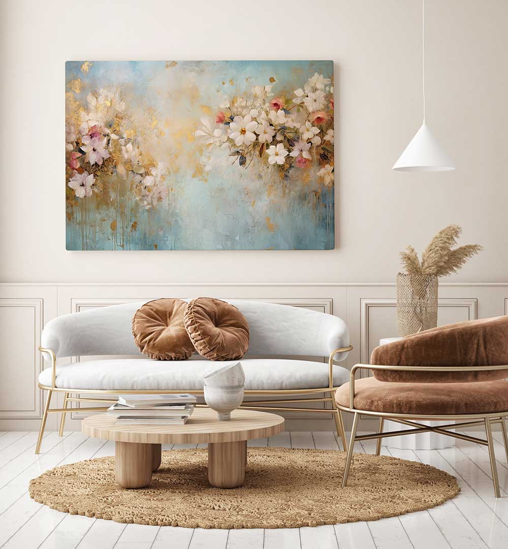 FFA VINTAGE FLORAL VII , FLORAL FLOWER PAINTINGS