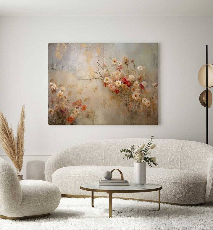 FFA VINTAGE FLORAL VIII , FLORAL FLOWER PAINTINGS