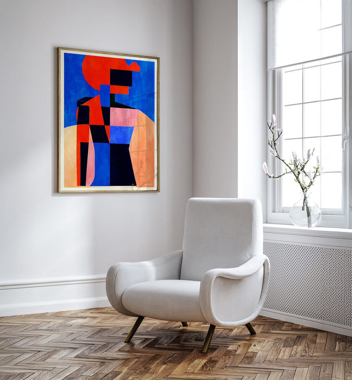 Vibrant artwork from FIGURE XI, PORTRAITS & FIGURATIVE ILLUSTRATIONS, showcasing expressive human forms.