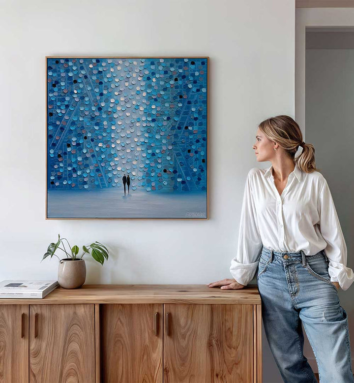 FIRST LOVE , MODERN IMPRESSIONISM PAINTINGS