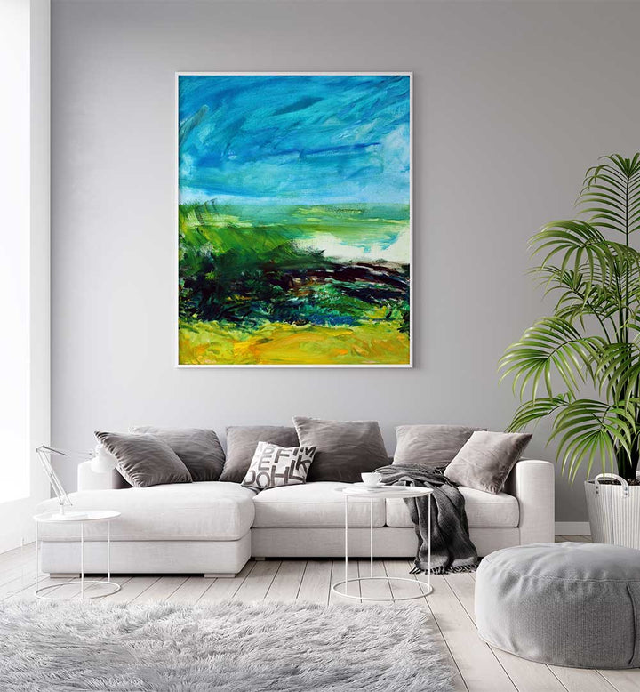 FLAEMING LANDS CHAFT , ABSTRACT PAINTINGS