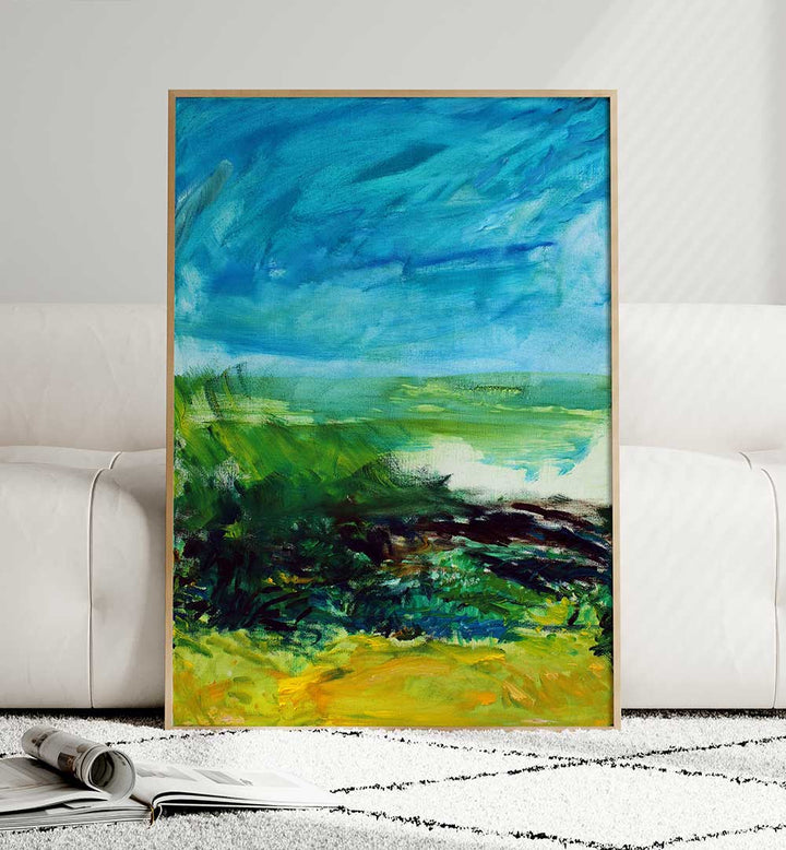 FLAEMING LANDS CHAFT , ABSTRACT PAINTINGS