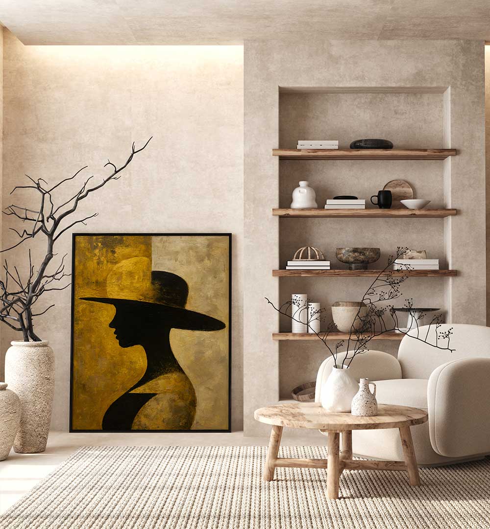 FLAME OF THE DANCER , EXPRESSIONISM PAINTINGS