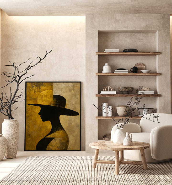 FLAME OF THE DANCER , EXPRESSIONISM PAINTINGS