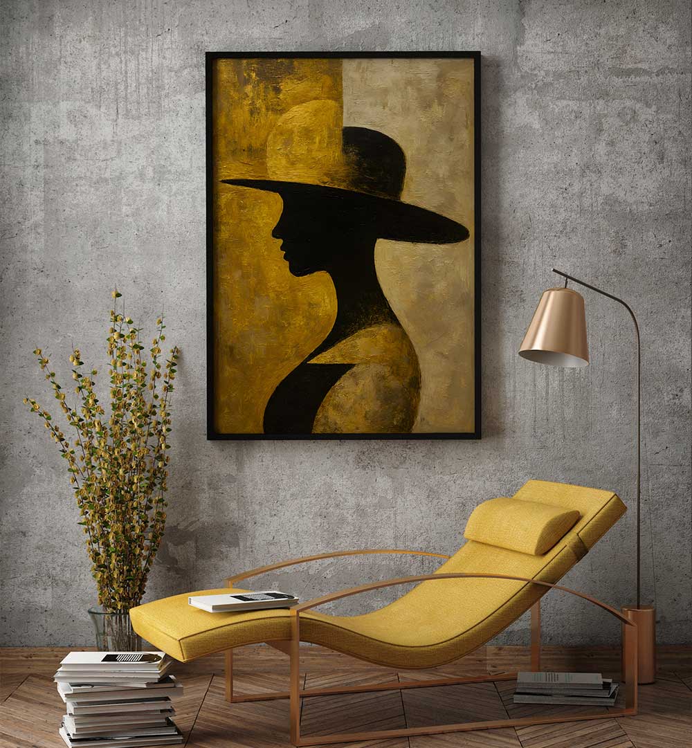 FLAME OF THE DANCER , EXPRESSIONISM PAINTINGS