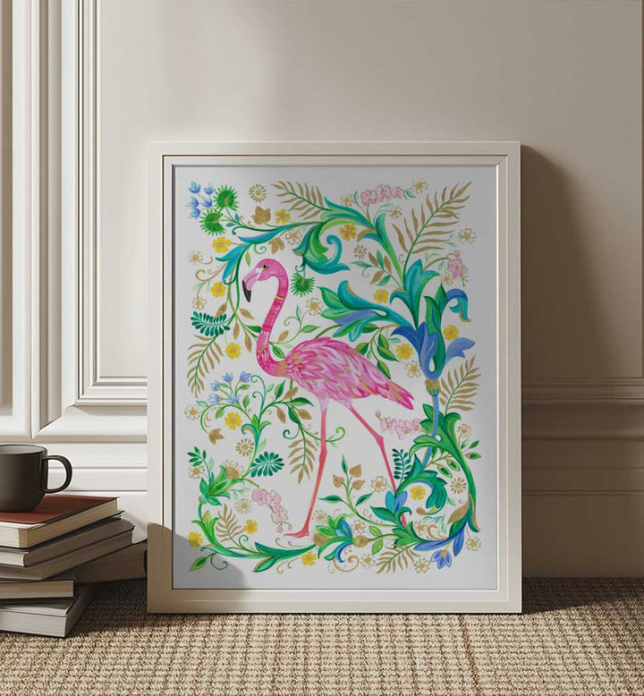 FLAMINGO , ANIMAL PAINTINGS