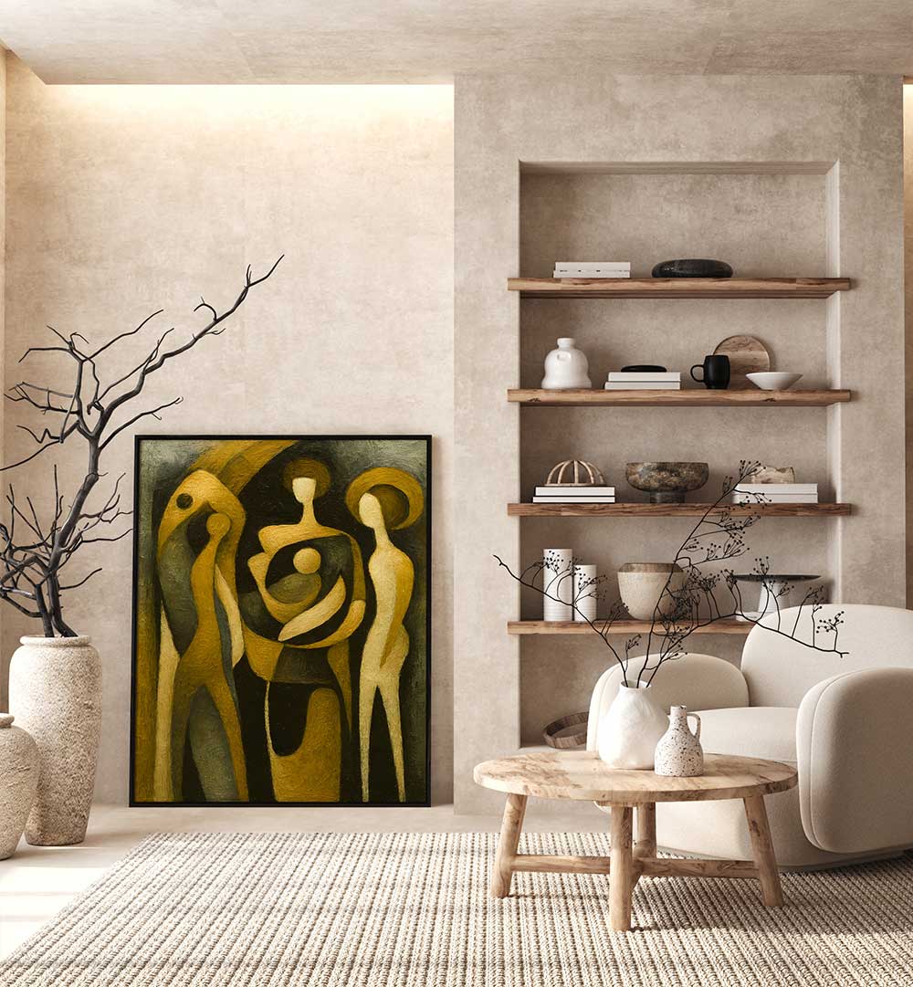 FLIGHT OF SHADOWS , EXPRESSIONISM PAINTINGS