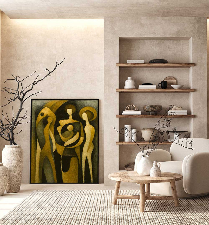 FLIGHT OF SHADOWS , EXPRESSIONISM PAINTINGS