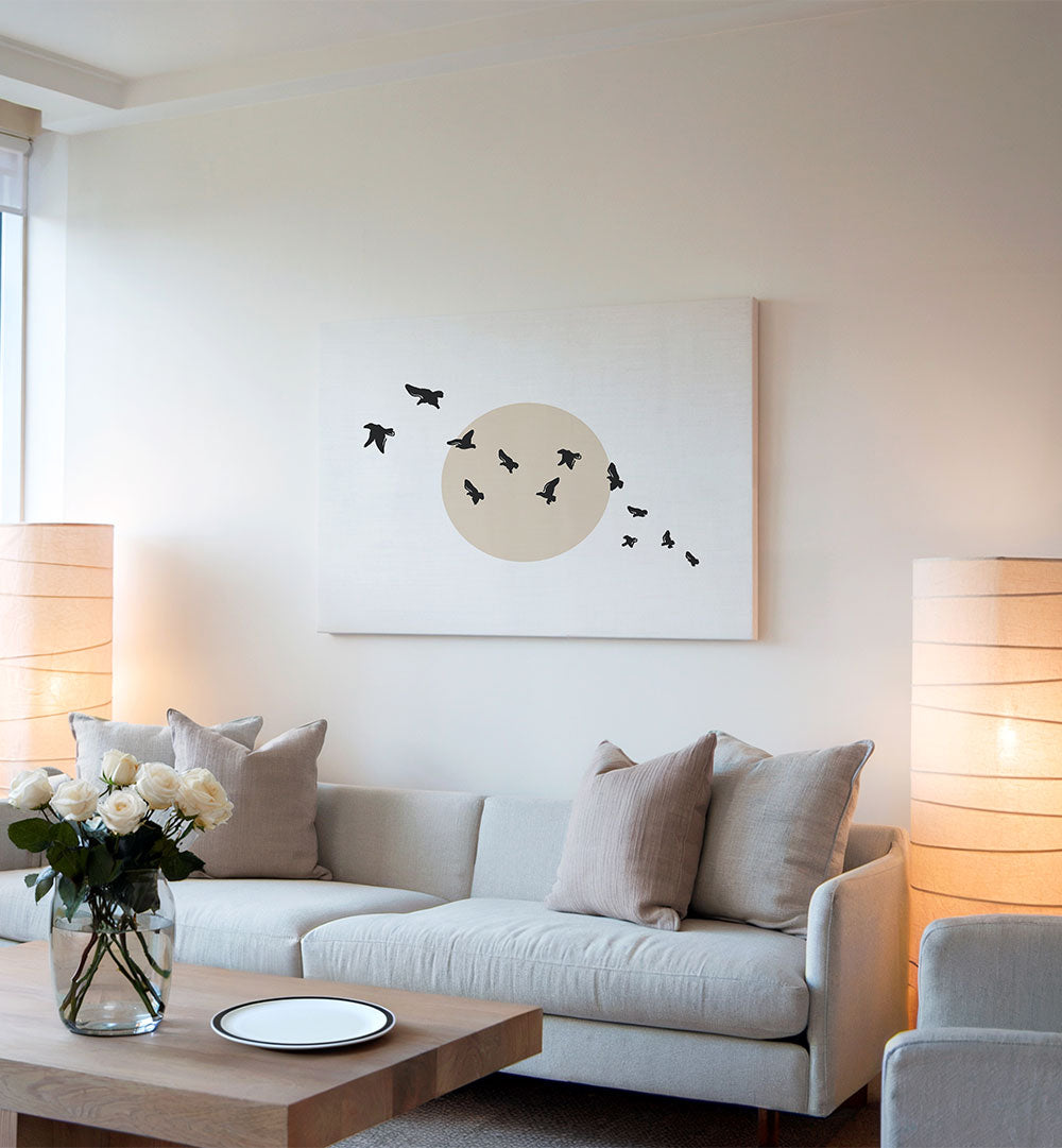 FLOCK , LANDSCAPE PAINTINGS