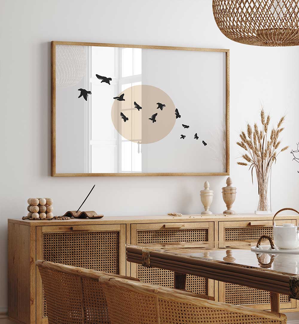 FLOCK , LANDSCAPE PAINTINGS